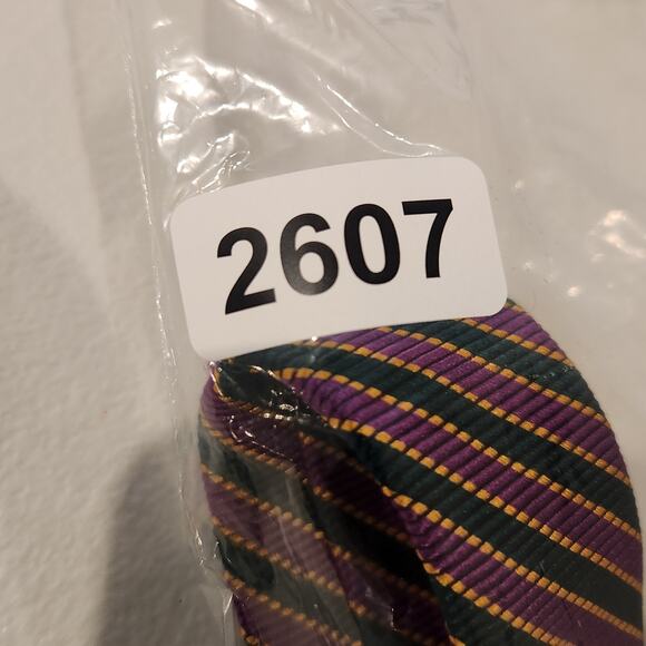 Brooks Brothers Makers Silk Multicolor Striped Neck Tie Business Professional - Picture 7 of 7